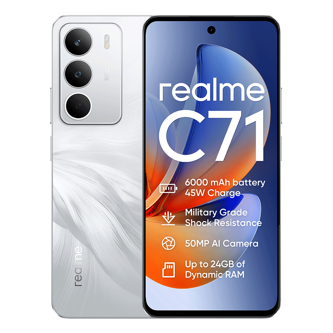 realme C71 5G: Ultra Slim, 45W Fast Charge & Military-Grade Durability